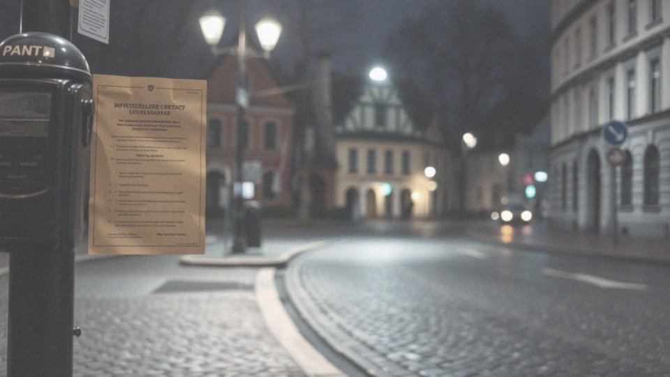 Jakie są skutki niezapłacenia mandatu za parkowanie?