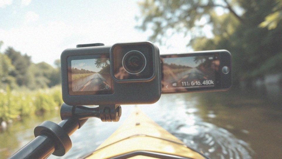 Jakie są zalety posiadania dwóch ekranów LCD w HERO 11?
