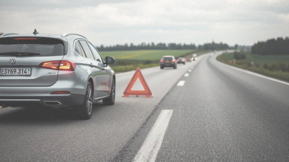 Co robić w przypadku awarii pojazdu na drodze ekspresowej lub autostradzie?