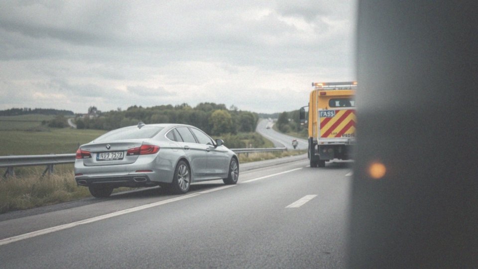 Jak holować pojazd na autostradzie?