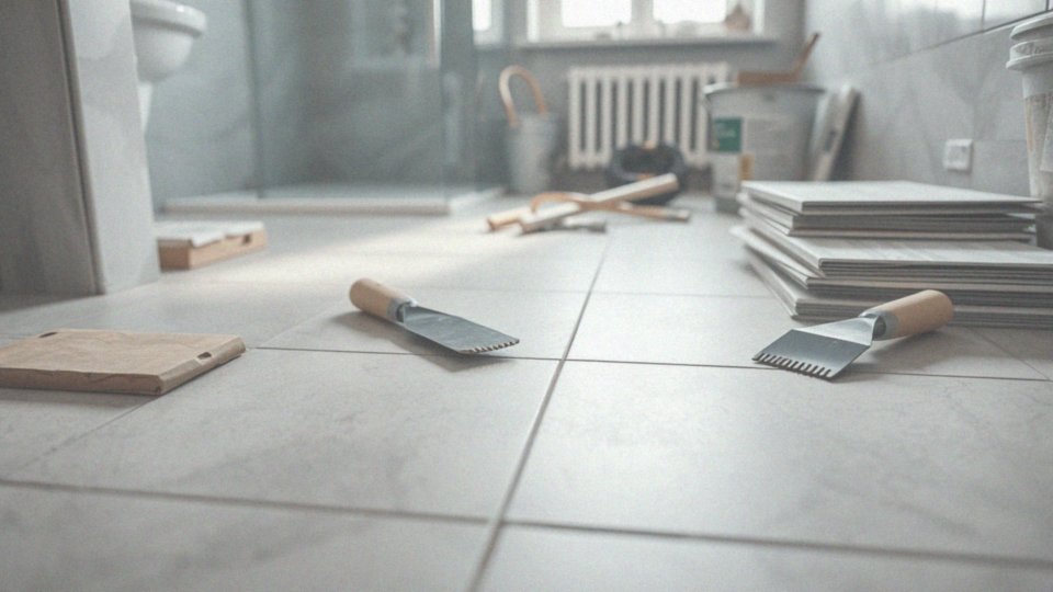 Jak doświadczenie wykonawcy wpływa na ilość układanych płytek?
