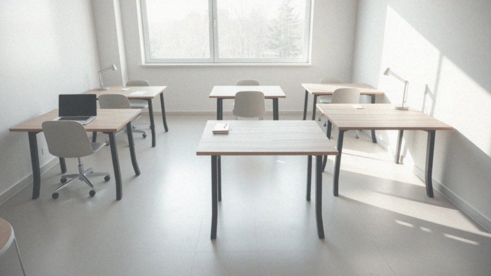 Odległość między biurkami w biurze – przepisy i zalecenia