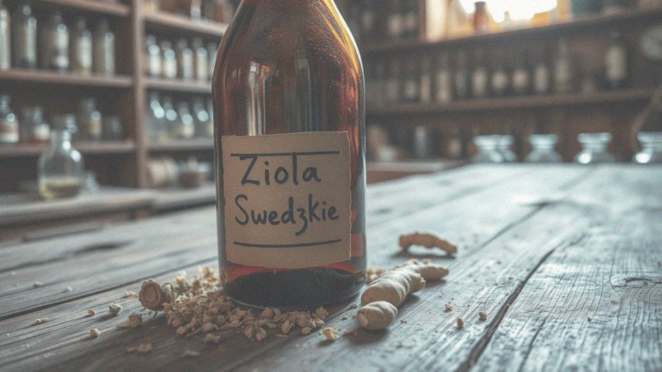 Zioła szwedzkie Bittner z alkoholem – korzyści i składniki